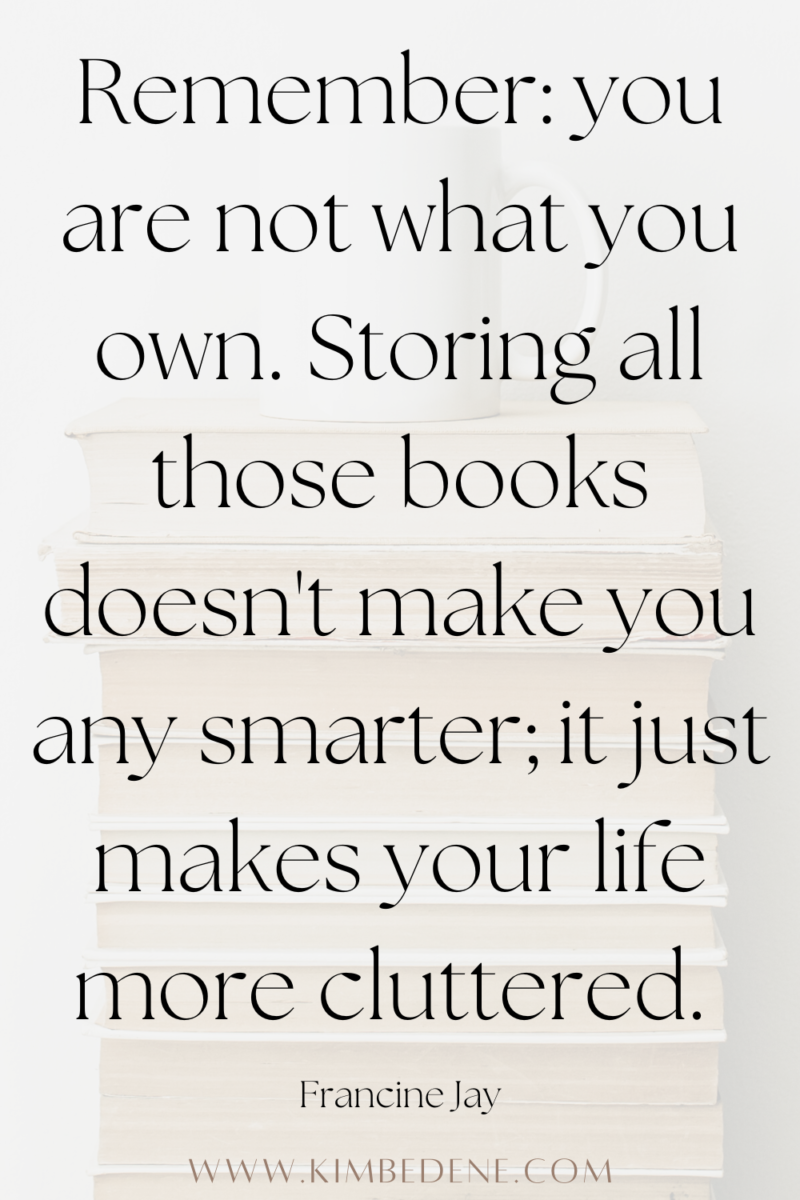 How To Declutter Books Paper Documents Kim Bedene