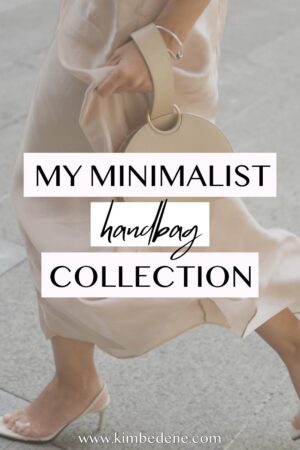 Minimalism, styling, and a purse collection — Fairly Curated