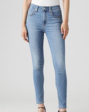 Levis 721 high waist skinny jeans